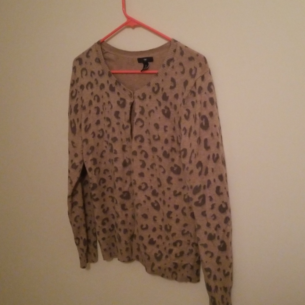 Cheetah Print Blouse